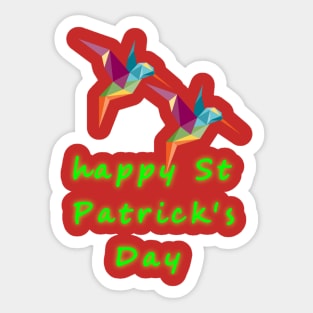 Happy St Patrick's Day Sticker